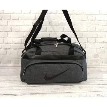 Спортивна дорожня сумка Nike. Сумка для поїздок. Темно-сіра-7