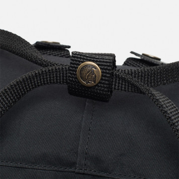 Чорний міський рюкзак, сумка Fjallraven Kanken Classic, канкен-класик. 16 L-4