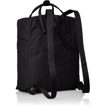 Чорний міський рюкзак, сумка Fjallraven Kanken Classic, канкен-класик. 16 L-5