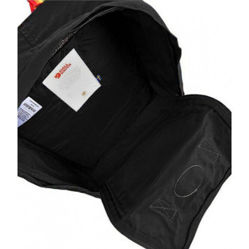 Чорний міський рюкзак, сумка Fjallraven Kanken Classic, канкен-класик. 16 L-6