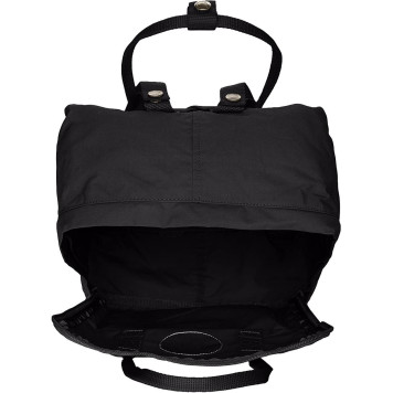 Чорний міський рюкзак, сумка Fjallraven Kanken Classic, канкен-класик. 16 L-8