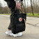 Чорний міський рюкзак, сумка Fjallraven Kanken Classic, канкен-класик. 16 L