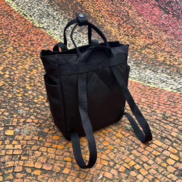 Чорна жіноча сумка-рюкзак шопер Kanken Bag, канкен. 8 L-8