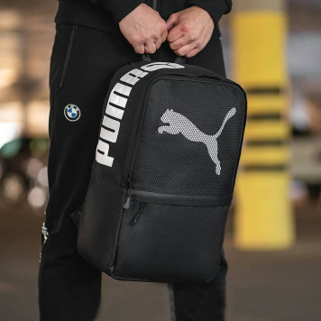 Чорний міський спортивний рюкзак Puma. Рюкзак для навчання