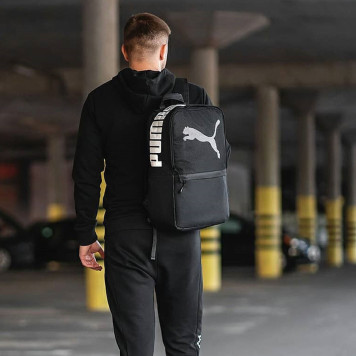 Чорний міський спортивний рюкзак Puma. Рюкзак для навчання-3