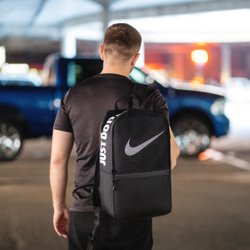 Чорний міський спортивний рюкзак Nike. Рюкзак для навчання-1