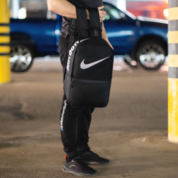 Чорний міський спортивний рюкзак Nike. Рюкзак для навчання-4