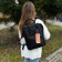 Чорний міський рюкзак Kanken Classic 16 L, сумка, канкен-класик.