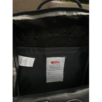 Чорний міський рюкзак Kanken Classic 16 L, сумка, канкен-класик.-3