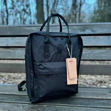 Чорний міський рюкзак Kanken Classic 16 L, сумка, канкен-класик.-4