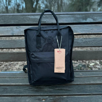 Чорний міський рюкзак Kanken Classic 16 L, сумка, канкен-класик.-7
