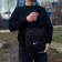 Чоловіча чорна сумка через плече, барсетка Nike, найк.