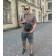 Шкіряна чоловіча сумка 17х21х5, барсетка через плече Tiding Bag 4134A чорна