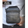 Чоловічий шкіряний месенджер 18x22x8, сумка планшет через плече Tiding Bag A25F-1519A чорний
