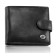 Класичне чоловіче портмоне з натуральної шкіри ST Leather В 102 Коричневий Чорний