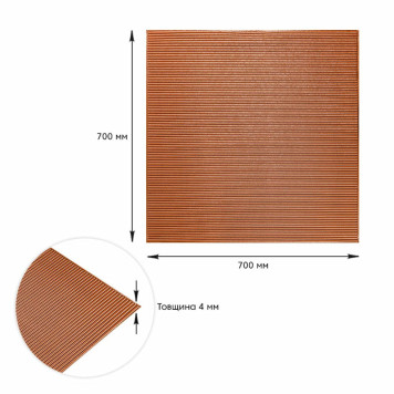 Панель 3D Bronze 700*700*4mm (D) SW-00001955-2