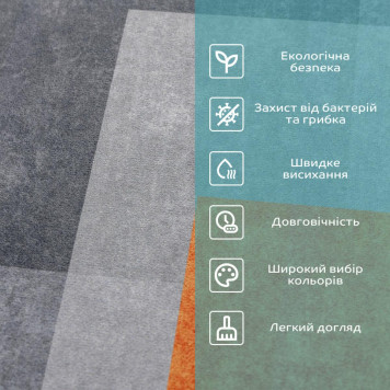 Вологопоглинаючий килимок 40х60х3мм SW-00002552-3