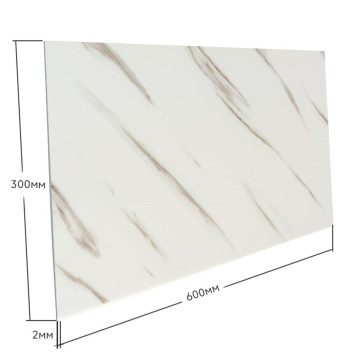 Самоклеюча стінова PET плитка 600*300*2mm, ціна за 1 шт. (PET-1672)-5