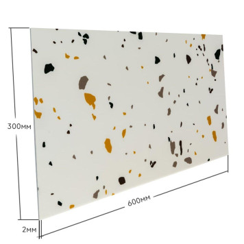 Самоклеюча стінова PET плитка 600*300*2mm, ціна за 1 шт. (PET-1676)-5