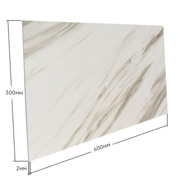 Самоклеюча стінова PET плитка 600*300*2mm, ціна за 1 шт. (PET-1680)-5