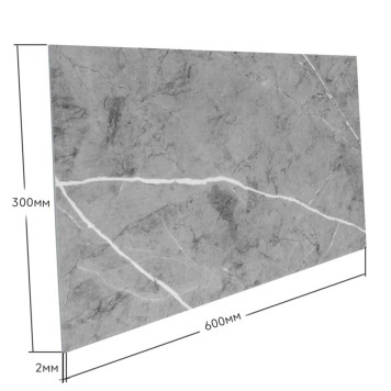 Самоклеюча стінова PET плитка 600*300*2mm, ціна за 1 шт. (PET-1683)-5